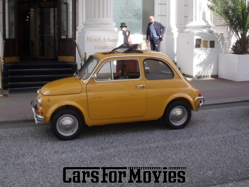 CarsForMovies | Fiat 500 1971 Italien Gelb Schwarz Zivilfahrzeug Kleinwagen Hamburg 4136 Oldtimer